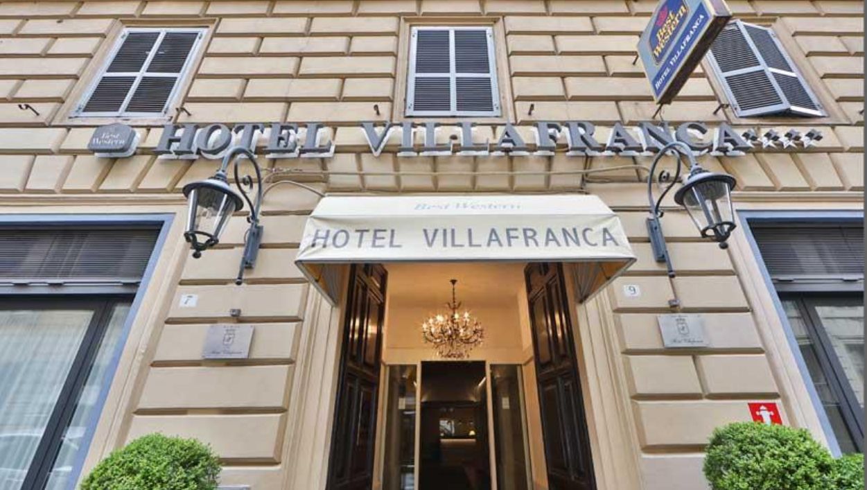 רומא Hotel Villafranca מראה חיצוני תמונה